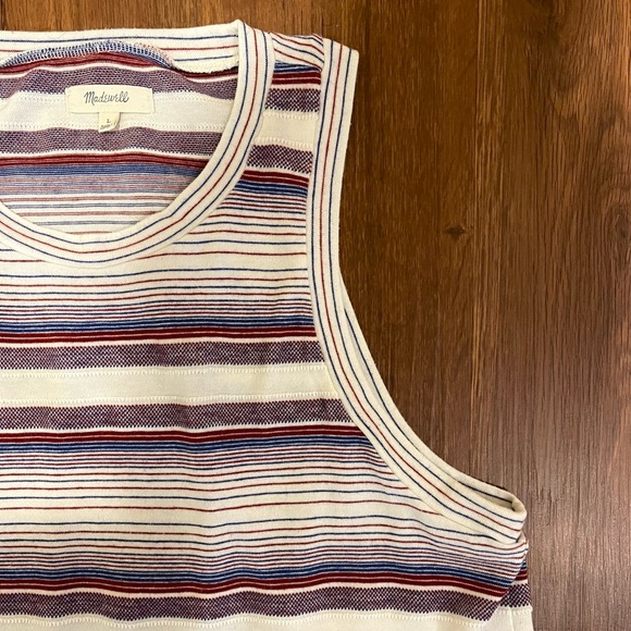 Madewell Carita Stripe Tank Top - Picture 4 of 8